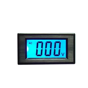 3 1/2 digit LCD voltmeter ammeter