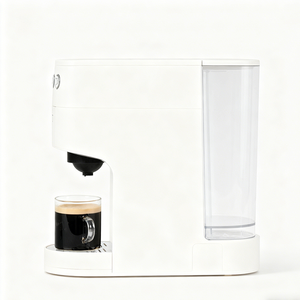 Machine à café à capsules K-Cup : 1 touche pour un Americano chaud, un Espresso ou un <span class=keywords><strong>Lungo</strong></span>, compatible avec les capsules Nespresso, <span class=keywords><strong>Dolce</strong></span> <span class=keywords><strong>Gusto</strong></span> et le café en poudre K-cup - Product Image 3
