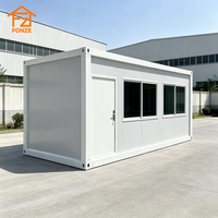 Conteneur Démontable Préfabriqué à Installation Rapide, Style Minimaliste et Moderne, Personnalisable pour Atelier et Salle à Manger