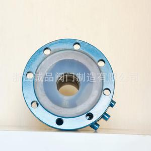 Vanne à boisseau sphérique de décharge FQ41F46-16 avec revêtement PTFE, en acier moulé et acier inoxydable, type réducteur à bride pour eau et gaz - Product Image 4