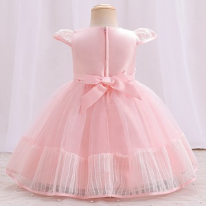 <span class=keywords><strong>Robe</strong></span> de fête rose pour petite fille, style princesse, bon marché, pour l'été, pour les enfants, pour les demoiselles d'honneur, pour les anniversaires, pour les filles de 2 ans - Product Image 6