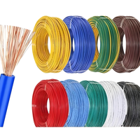 Fil électronique de diamètre de câble de 3.7mm de qualité supérieure VDE H07V- K 2.5mm2 fil électronique multibrin à noyau unique