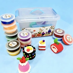 Paquete de Arcilla para Modelar de Color Uniforme, Inodoro y Exclusivo, con Juego Educativo Europeo para el Hogar - Product Image 1