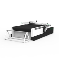 Máquina de Corte Digital de Cama Plana Plotter con Cámara CCD para Calcomanías de Planchas de PVC Espumado y Cartón Pluma KT de Medio Corte