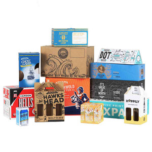 Custom Logo Corrugated Shipping Gift Boxes Set Atacado Cardboard Chocolate Embalagem com forro de esponja para pequenas empresas - Product Image 6