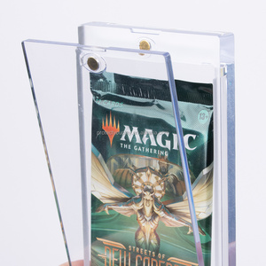 Boosterpack ONE TOUCH Ultraklarer <span class=keywords><strong>Pro</strong></span> Magnetischer Halter für Boosterpacks in Standardgröße, Schutzhülle für MTG Pokémon Boosterpacks - Product Image 4