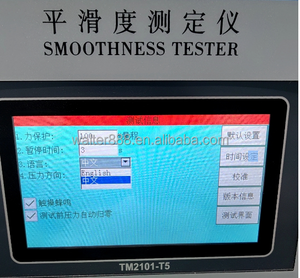 Fabrika fiyat otomatik Bekk yöntemi kağıt ve karton pürüzsüzlük Tester - Product Image 3