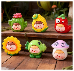 Drôle kawaii mignon dessin animé poupée mini décoration résine miniature ornements beaucoup dai mystère sac aveugle boîte jouets enfants mode jouer - Product Image 5