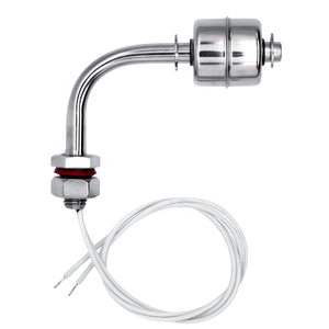 مستشعر مستوى السوائل من الفولاذ المقاوم للصدأ على شكل حرف L بطول 120 مم، أداة قياس المستوى، مستشعر عائم للوقود والماء، مفتاح استشعار 220 فولت - Product Image 3