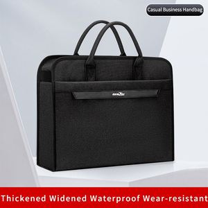 Large Capacity Casual Tote <b>Bag</b> Soft Sided Conference <b>Bags</b> for File Storage Business Briefcase for Men Office Durable Laptop <b>Bag</b> - Product Image 3