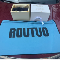 Serviette de lavage de voiture professionnelle à boucles torsadées, chiffon de séchage de voiture en microfibre double face pour le detailing automobile et l'entretien de la peinture