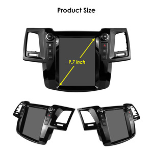 Autoestéreo Android CARUPEZ de 9.7 Pulgadas IPS para Fortuner/Vigo/<span class=keywords><strong>Hilux</strong></span> 05-14 8 Núcleos 7862S Estilo Tesla Vertical con Cámara de Reversa y 1 Año de Garantía - Product Image 5