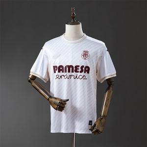 25/26 Neues Hochwertiges Anpassbares Klassisches Villarreal City Style Retro-Trikot 95/96 - Product Image 2