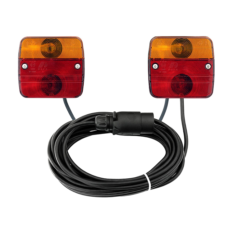 Trailer Accessories Plastic Led Square Magnetic