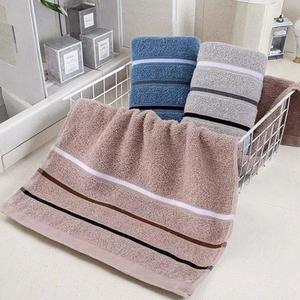 Serviette de bain pour adultes de qualité supérieure 100% coton, ultra douce, haute absorption, couleur unie, épaissie - Product Image 1