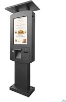 Kiosque de commande libre-service extérieur de 21 à 32 pouces photosensible à haute luminosité résistant à la foudre anti-déflagrant caisse enregistreuse POS