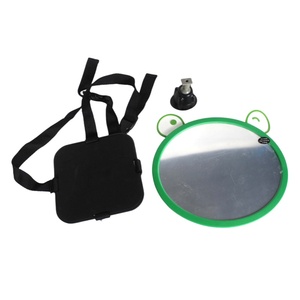 Styles de vente chaude facile à installer fermement fixe miroir grenouille grand <span class=keywords><strong>Angle</strong></span> miroir de voiture pour bébé pour sièges de voiture orientés vers l'arrière - Product Image 1