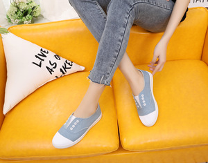 Scarpe da <span class=keywords><strong>donna</strong></span> alla moda scarpe Casual in Denim piatte scarpe da <span class=keywords><strong>donna</strong></span> con plateau in tela da <span class=keywords><strong>donna</strong></span> - Product Image 3
