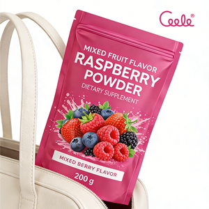 Food Grade Water Soluble Raspberry Fruit Juice Powder Pure Natural Ingredient Large Supply for Instant <strong>Drinks</strong> and Beverages - Product Image 3
