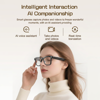 Lunettes intelligentes multifonctionnelles M08T, appels mains libres, enregistrement vidéo 1080P, assistant IA, traduction en temps réel, lecteur de musique, IP68