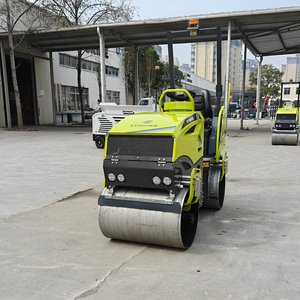Maquinaria de Construcción, Rodillo Compactador de Asfalto y Tierra de 1, 2, 3, 4 y 5 Toneladas con Motor Diésel de Doble Tambor - Product Image 3