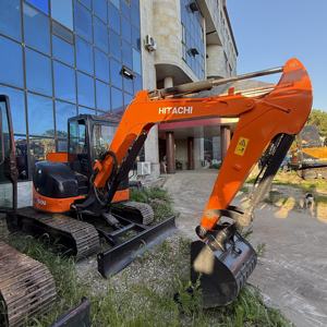 Mini excavadora de orugas Hitachi ZAXIS 50U usada de alta calidad, bomba de buen rendimiento japonesa, núcleo de engranaje, gran oferta, maquinaria pequeña - Product Image 2