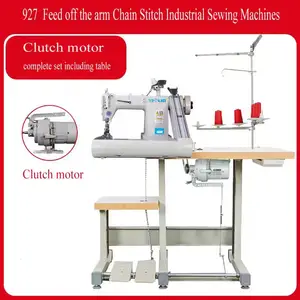 YS-927 High Speed 2 Needle Automatic Sewing Machine 220v Automatic Chain Stitch Garments Overalls Industrial Use New Condition
