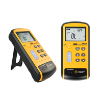 Digital Thermocouple Calibrator V&A VA710 Measures 8 Types Thermocouples High Accuracy Dual 5-Digit LCD Display Yellow CE OEM