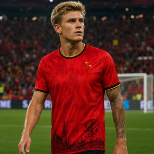 2026 <strong>World</strong> National Team Uniform Wc <strong>Football</strong> Shirt Home Away Customized Custom Thailand Quality Men Belgie Belgium Soccer <strong>Jersey</strong> - Product Image 1