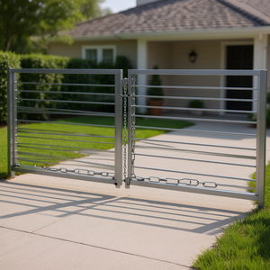 Ouvre-porte électrique solaire 280W 1799Lbs à entraînement par chaîne pour villa design moderne - Product Image 2