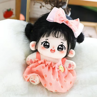 Peluche personnalisée en coton doux, mini poupée Kpop Idol, jouet en peluche personnalisable, adorable petite figurine, cadeau délicat et mignon à collectionner