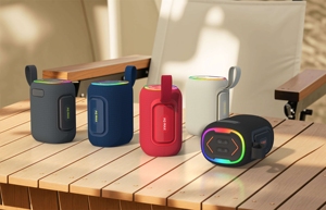 Mini haut-parleur portable intelligent avec Bluetooth 5.4, 10W, batterie 1200mAh, commande vocale IA, haut-parleur intelligent - Product Image 3