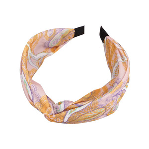 Bandeau croisé en tissu, style européen, imprimé avocat, pour usage quotidien, accessoire pour cheveux femme - Product Image 5