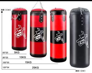 Sacco di sabbia da boxe in tela tinta unita per allenamento di combattimento di arti marziali sacco di sabbia per adulti tailandesi da combattimento di arti marziali Sanda - Product Image 2
