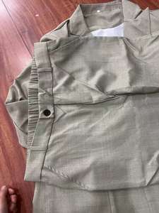 S-4XL ग्रीष्मकालीन पतली प्लस बड़े पुरुषों के लिए प्रीम टुक्सेडो स्लिम फिट दूल्हे के लिए शादी के सूट सूट (जैकेट + पैंट) - Product Image 5