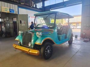 El Coche Eléctrico Clásico de Golf Más Vendido del Mundo, Autobús Turístico de Lujo de 5-14 Plazas, 30-40 km/h, Metálico - Product Image 5