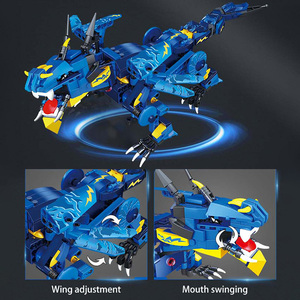 Mould King 13147 bloques de construcción creativos montaje MOC educativo cielo tormenta dragón bloques de construcción ladrillos niños juguete conjunto - Product Image 3