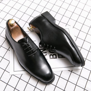 Zapatos de piel auténtica para hombre, calzado de vestir puro para oficina, 2022 - Product Image 4