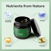 Résine de Shilajit Pur de l'Himalaya 30g Pot Cuillère Dorée 500mg/Portion 375mg Acide Fulvique Énergie Naturelle Soutien Immunitaire Complément Alimentaire Adulte