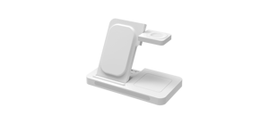 Chargeur sans fil magnétique portable pliable 3-en-1 de haute qualité, station de charge rapide sans fil 15W avec veilleuse - Product Image 6