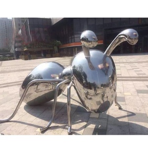 Garden (2-Pack) Statue Metal Ant Garden Decor Sculpture for Indoor Outdoor  Décor