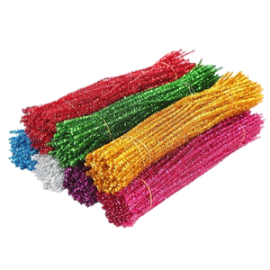 Limpa-Pipas <span class=keywords><strong>Chenille</strong></span> para Artesanato, Limpa-Pipas Coloridos para Artesanato, Limpa-Pipas Coloridos para Crianças, Limpa-Pipas em Grande Quantidade - Product Image 2