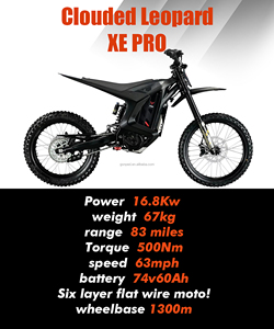 Moto tout-terrain Leopard Xe Pro, prix bas, puissance maximale 16,8 KW/20 KW, offrant des performances impressionnantes. T - Product Image 4
