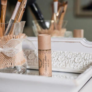 Envase de Cartón con Logotipo Personalizado, Cilindro de Cartón Natural Biodegradable, Tubos de Papel para Empaque de Desodorante - Product Image 2