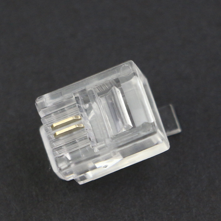 PC Material Modular Plug Boot 6P6C CAT3 Rj12 Modular Plug