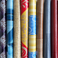 PVC Kunststoff Vinyl Linoleum Nylon Bodenbelag Roll boden Leder bezug Teppich matte 1,2mm Blatt Schwamm Filz Vlies Mesh