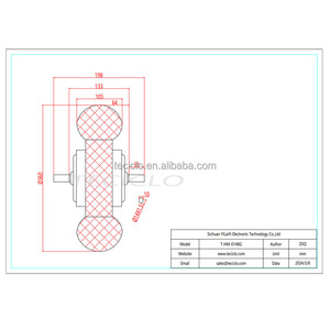 Moteur de moyeu à capteur Hall réversible sans balais à couple élevé et faible vitesse de 14 pouces (UE) 250W-500W 24V/36V/48V 8-10Km/h - Product Image 4