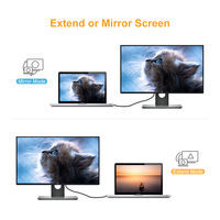 Adaptateur USB C vers DP CableCreation, tout neuf, 4K 60Hz HDR10, alliage d'aluminium, 40 Gbps, MacBook Pro, iPad Pro, Thunderbolt 3/4