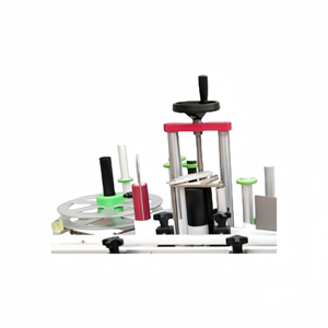 Tự động Tabletop chai nhỏ Máy dán nhãn thực phẩm mỹ phẩm chai tròn phẳng chai lọ tin có thể Sticker dán nhãn máy - Product Image 5