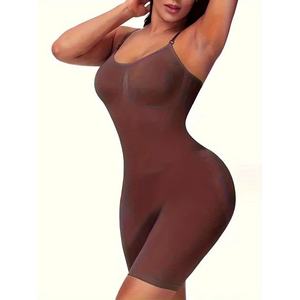 Women's Compression Bodysuit - <b>Shapewear</b> One Piece with Waist Trainer & Chest Binder Slimming Underwear Office Special Occasions - Product Image 6